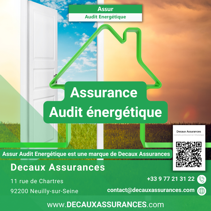 Assur Audit Energétique - www.assur-audit-energetique.com - Decaux Assurances - Assurance Audit énergétique - RCP - RCE - RCD - RCPro