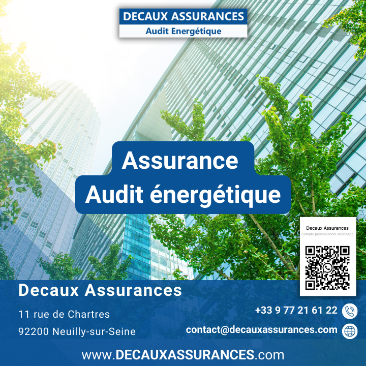 Decaux Assurances - Assurance Audit énergétique - OPQIBI 1905 - OPQIBI 1911 - Qualibat 8731 - www.rcpro-audit-energetique.com